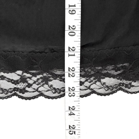 Apostrophe 20W BLACK Lace Cami Tank Top Sleeveless Blouse - Picture 10 of 13